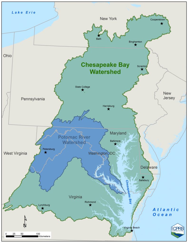 Chesbay_basins - ICPRB